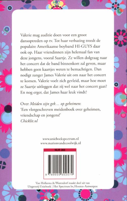 Achterkant van Meiden zijn gek... op sterren