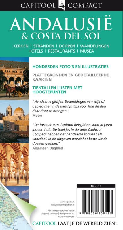 Achterkant van Capitool Compact Andalusie en Costa del Sol