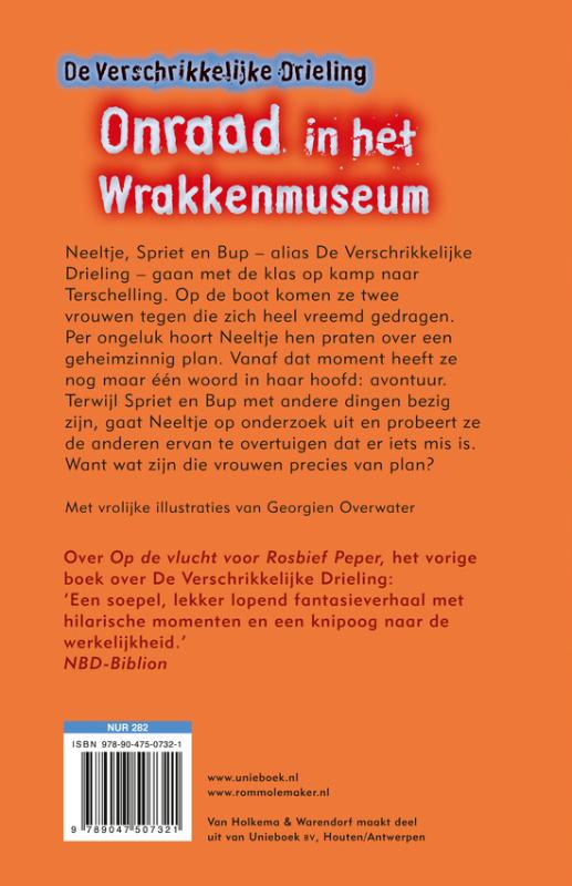 Achterkant van Onraad in het wrakkenmuseum