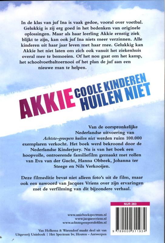 Achterkant van Akkie