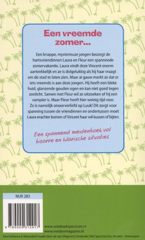 Achterkant van Een vreemde zomer