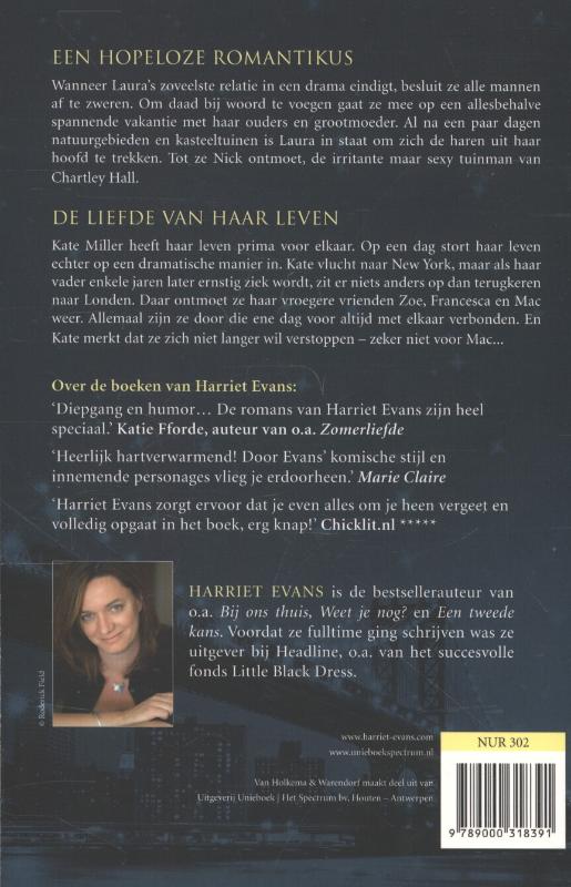 Achterkant van Hopeloze romantikus en De liefde van haar leven