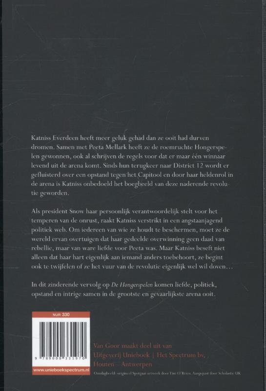 Achterkant van Vlammen