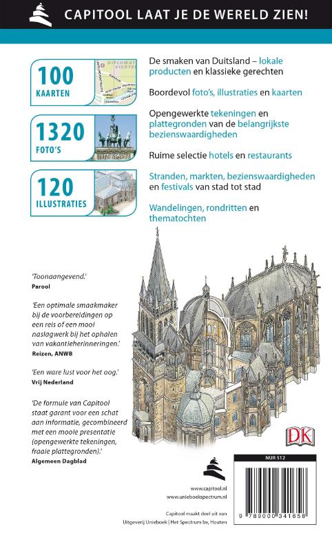 Achterkant van Duitsland