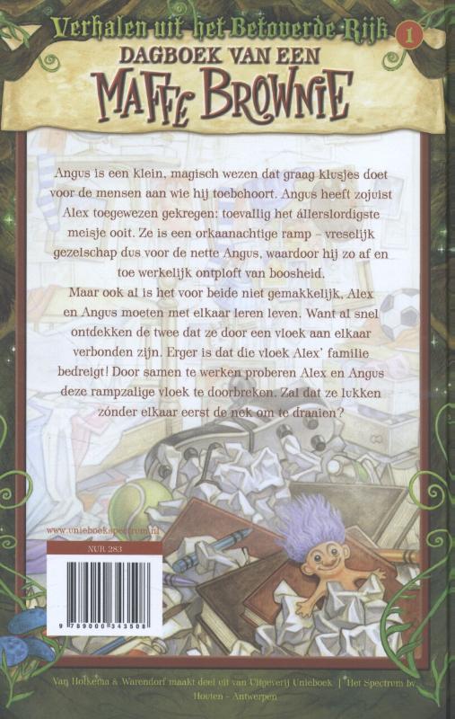 Achterkant van De vloek van Angus