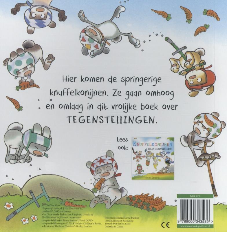 Achterkant van Omhoog en omlaag