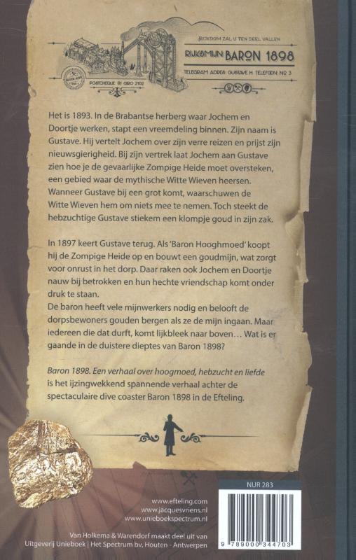 Achterkant van Baron 1898