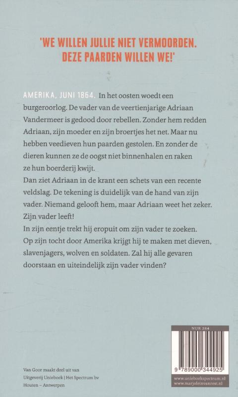 Achterkant van Weg