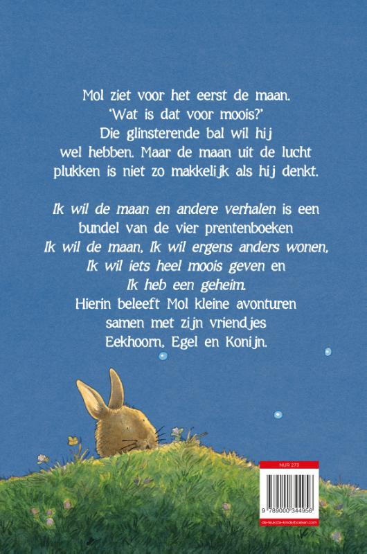 Achterkant van Ik wil de maan en andere verhalen