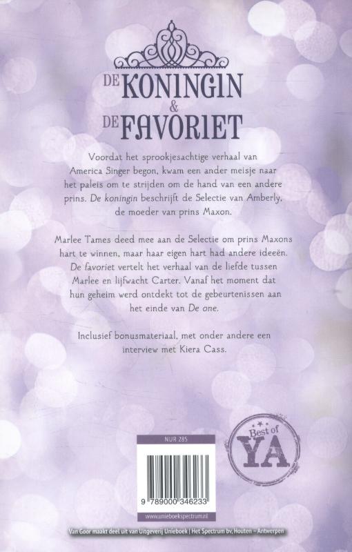Achterkant van De koningin & De favoriet