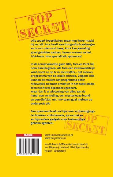 Achterkant van Operatie nieuwsflits