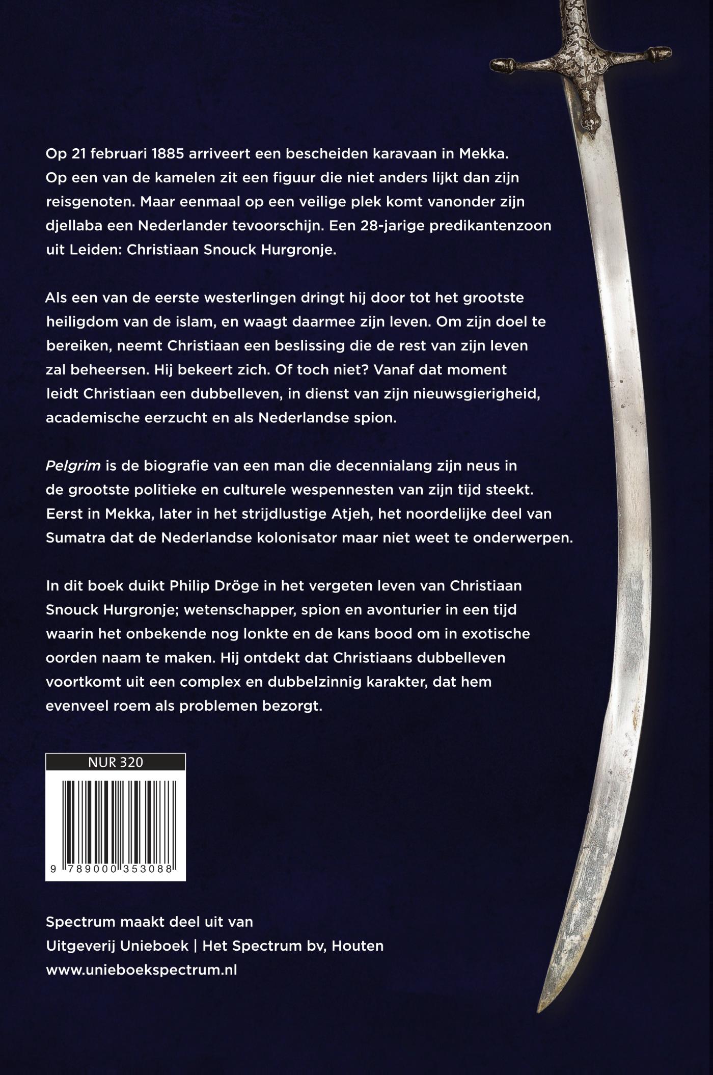 Achterkant van Pelgrim