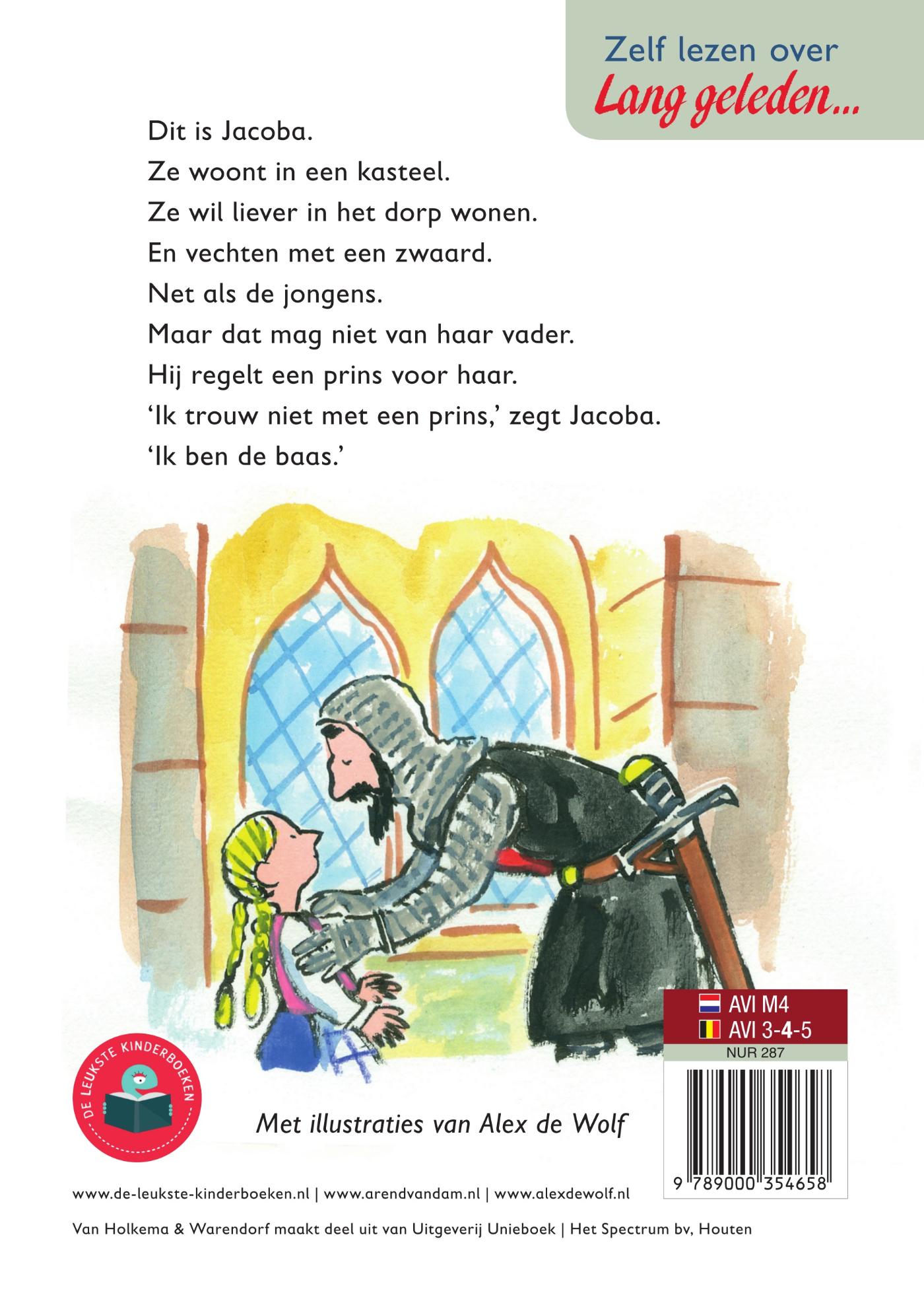 Achterkant van Ik ben de baas