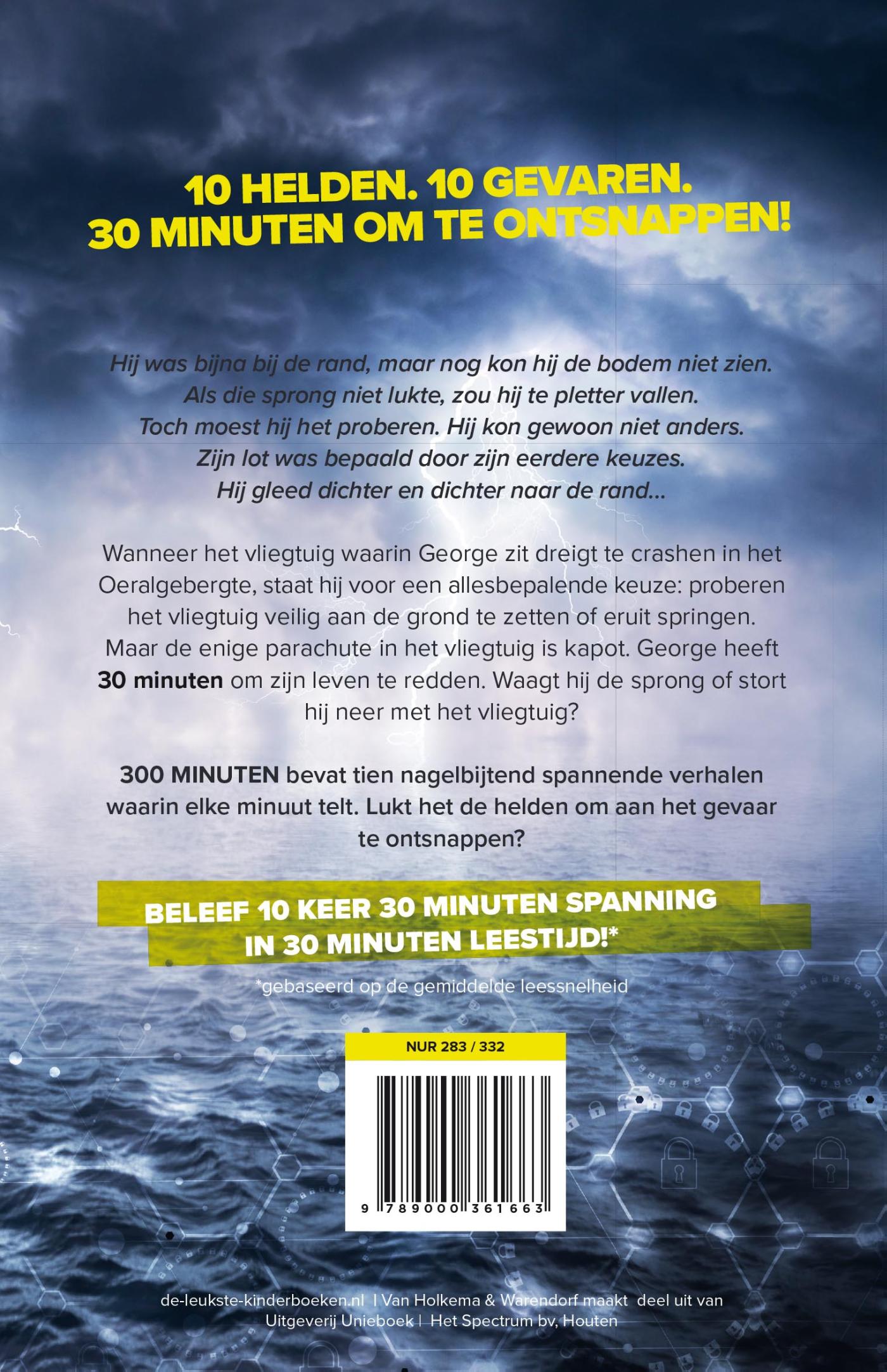 Achterkant van 300 minuten