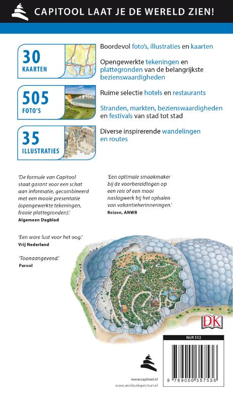 Achterkant van Zuid-Engeland