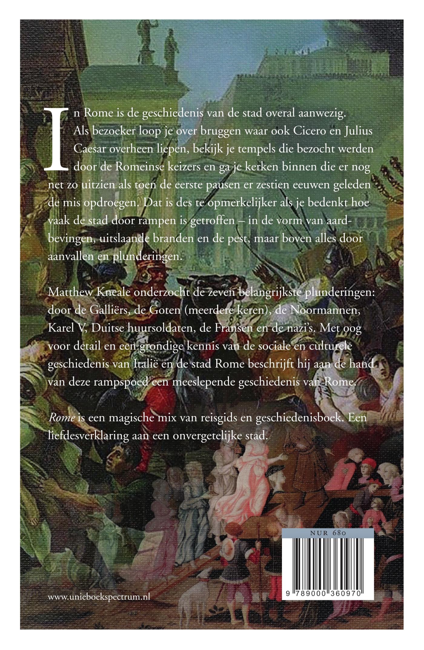 Achterkant van Rome