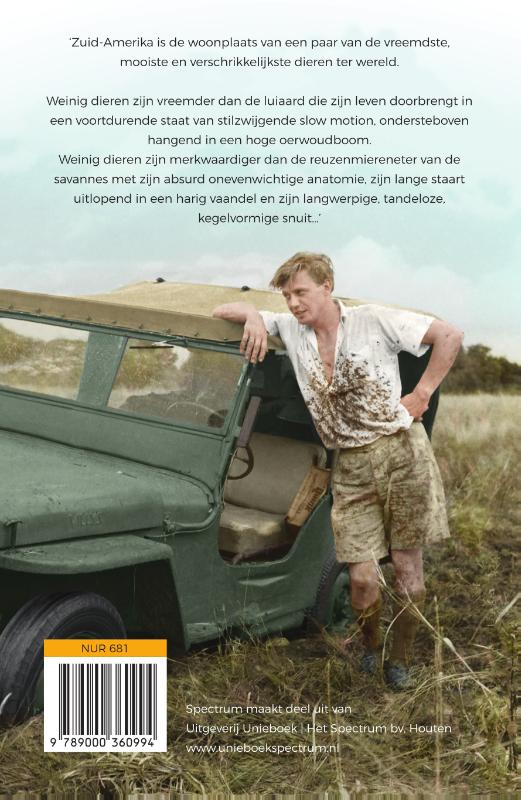 Achterkant van De avonturen van een jonge bioloog
