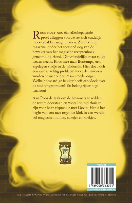 Achterkant van De ultieme uitdaging van Bakkerij Bliss