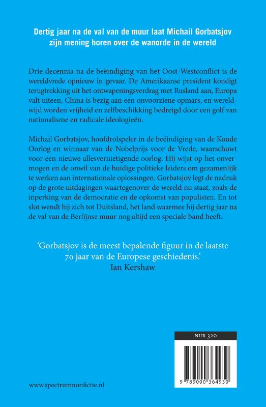 Achterkant van Wat er op het spel staat