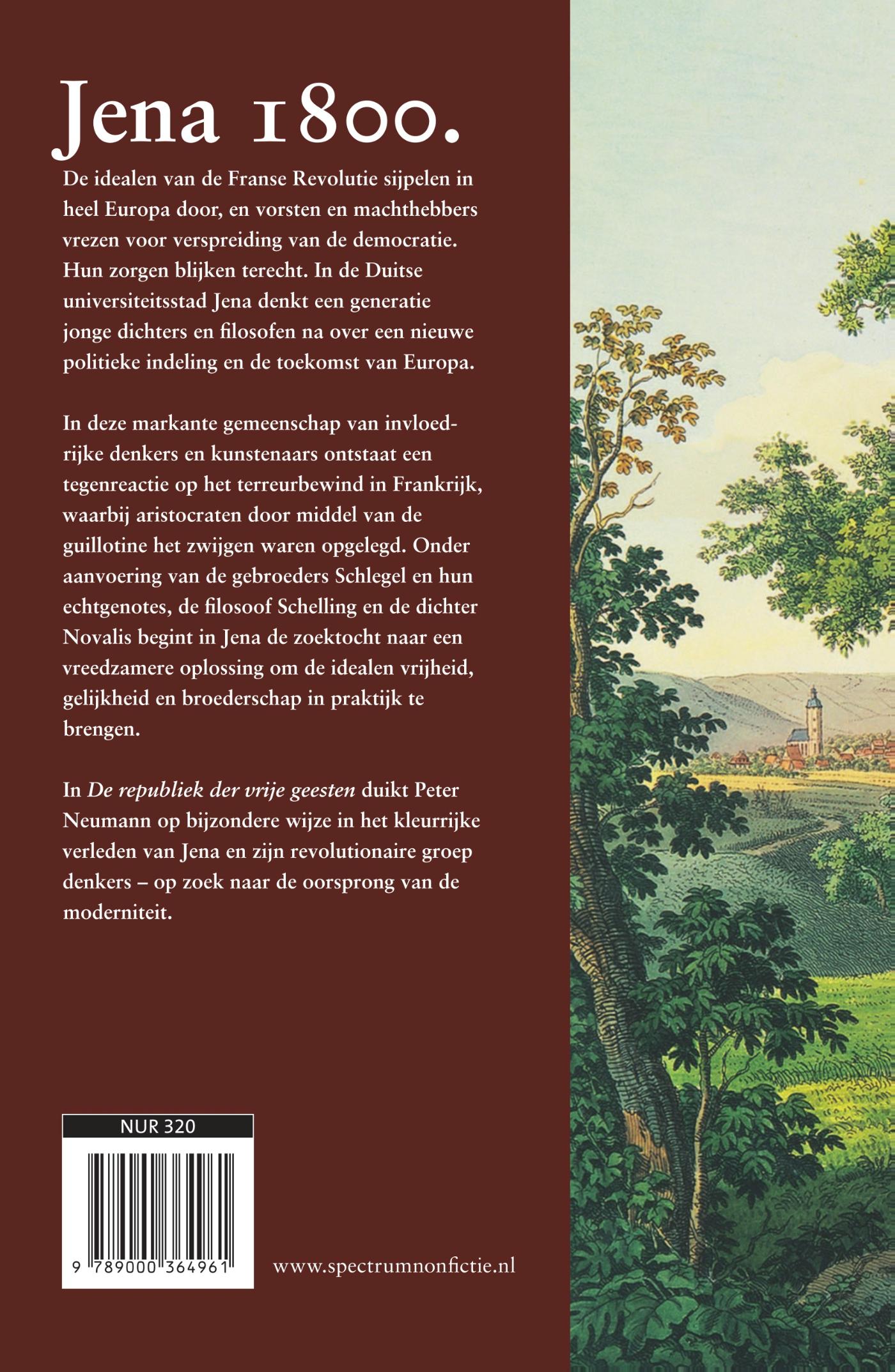 Achterkant van De republiek der vrije geesten