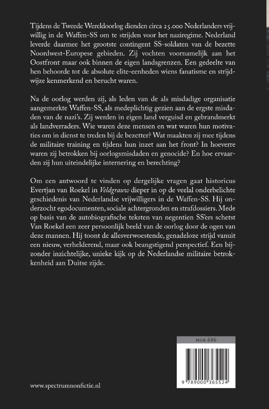 Achterkant van Veldgrauw