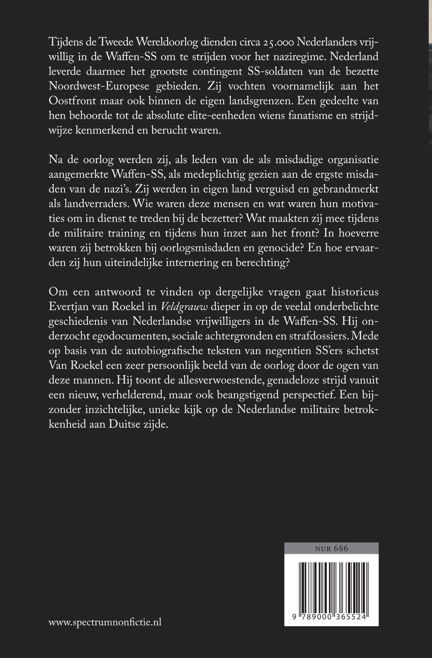 Achterkant van Veldgrauw