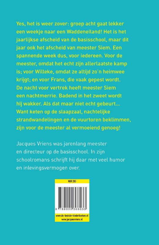 Achterkant van En de groeten van groep acht