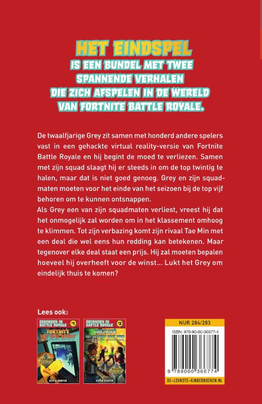 Achterkant van Fortnite - Het eindspel