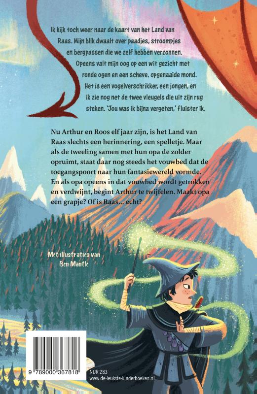 Achterkant van Het land van Raas