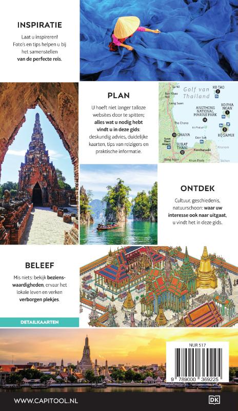 Achterkant van Thailand