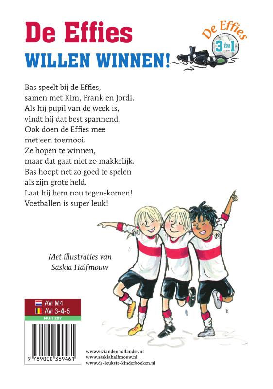 Achterkant van De effies willen winnen!