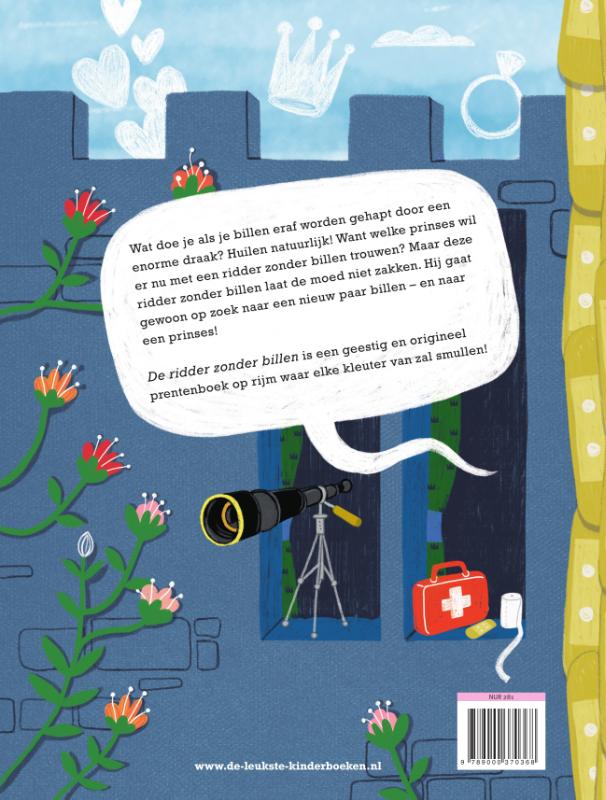 Achterkant van De ridder zonder billen