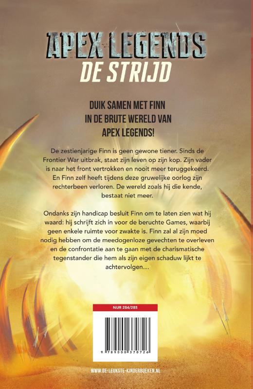Achterkant van De strijd