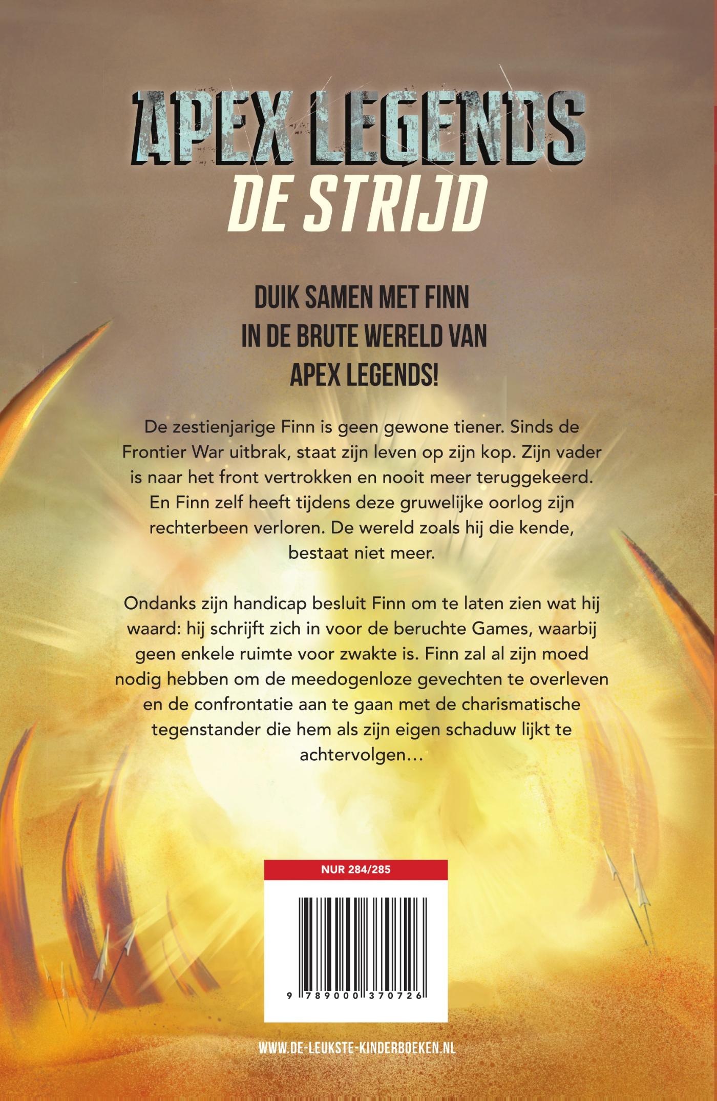 Achterkant van De strijd