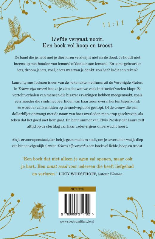 Achterkant van Tekens zijn overal