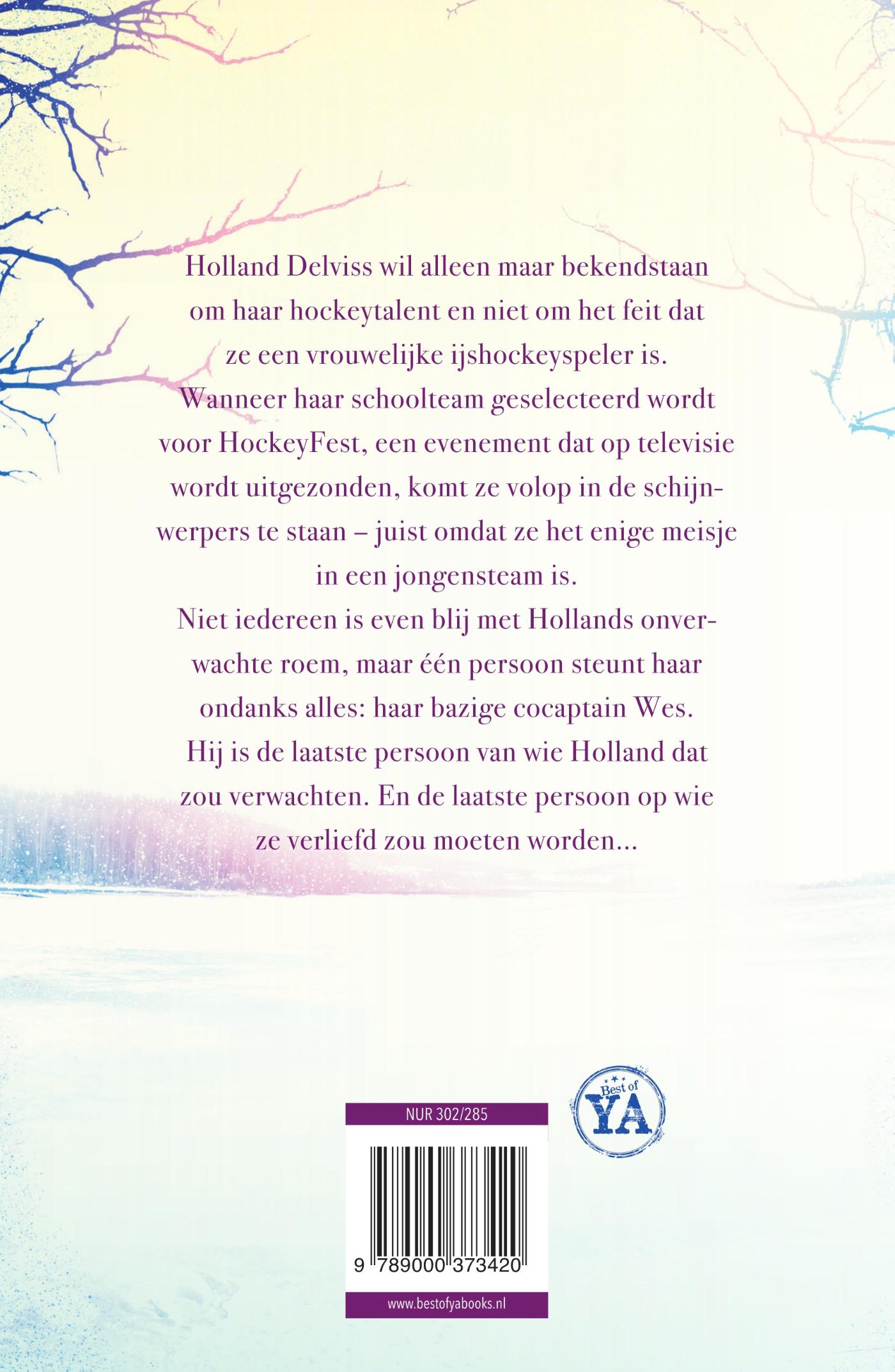 Achterkant van Op glad ijs