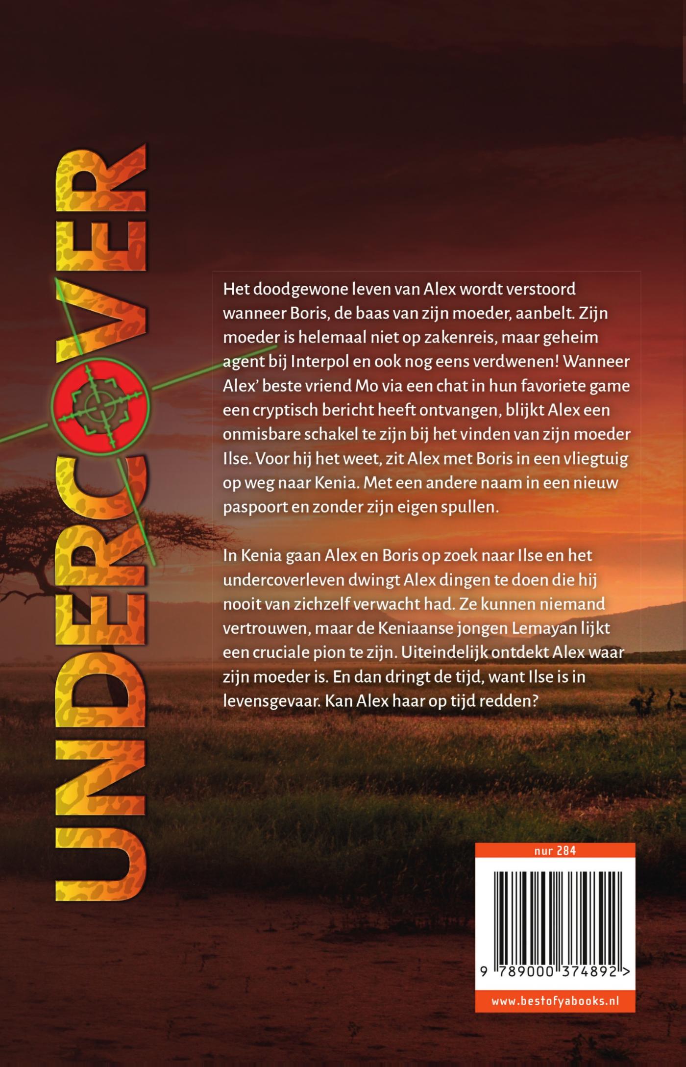 Achterkant van Rivieren van zand