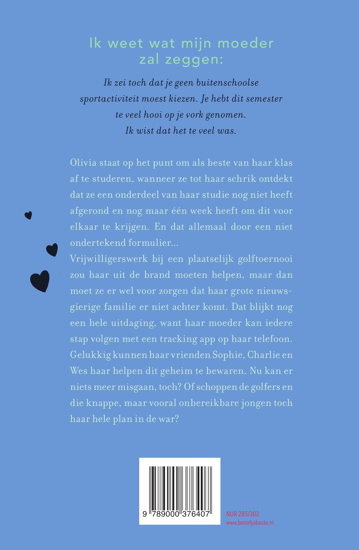 Achterkant van 10 truths en een dare