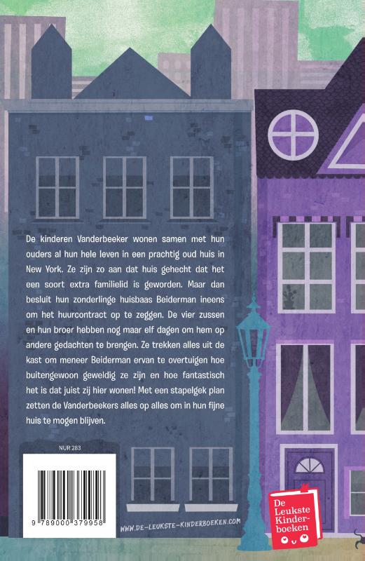 Achterkant van De Vanderbeekers