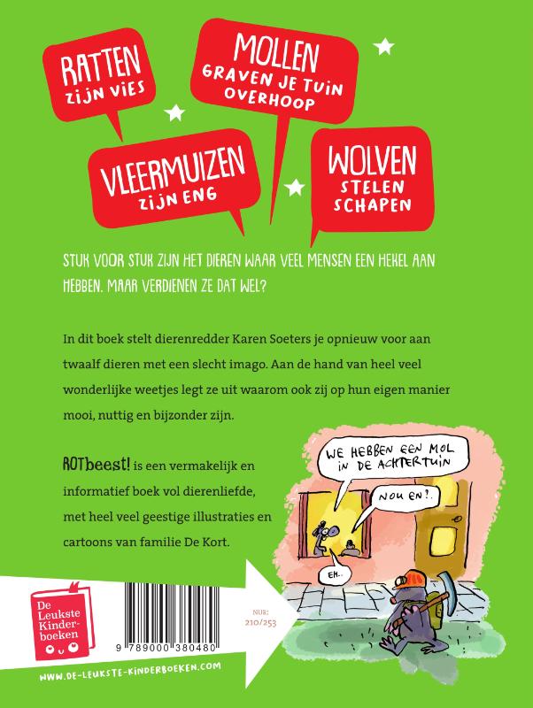 Achterkant van Rotbeest!