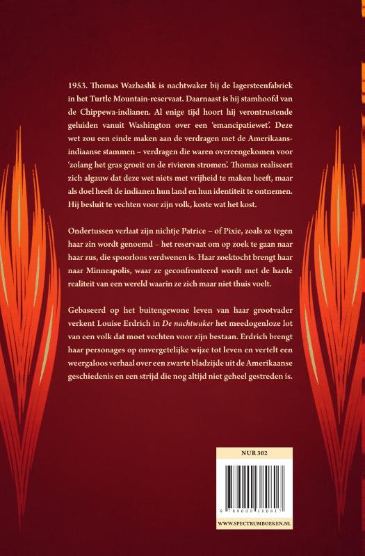Achterkant van De nachtwaker