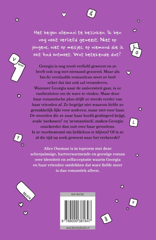 Achterkant van Liefdeloos