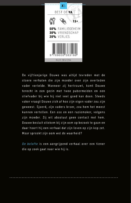 Achterkant van De belofte