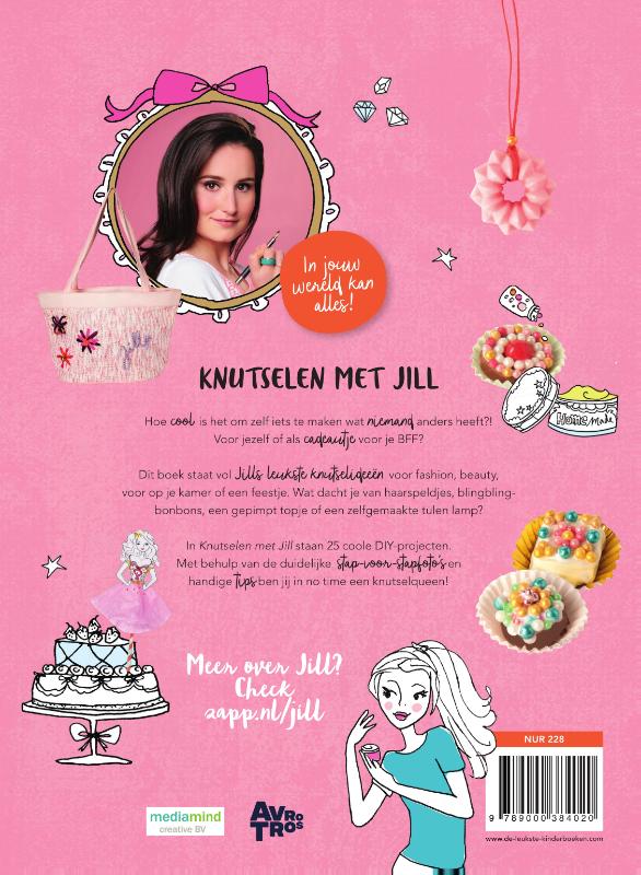 Achterkant van Knutselen met Jill