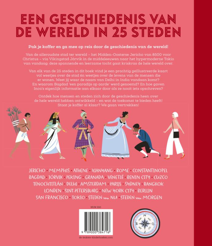 Achterkant van Een geschiedenis van de wereld in 25 steden