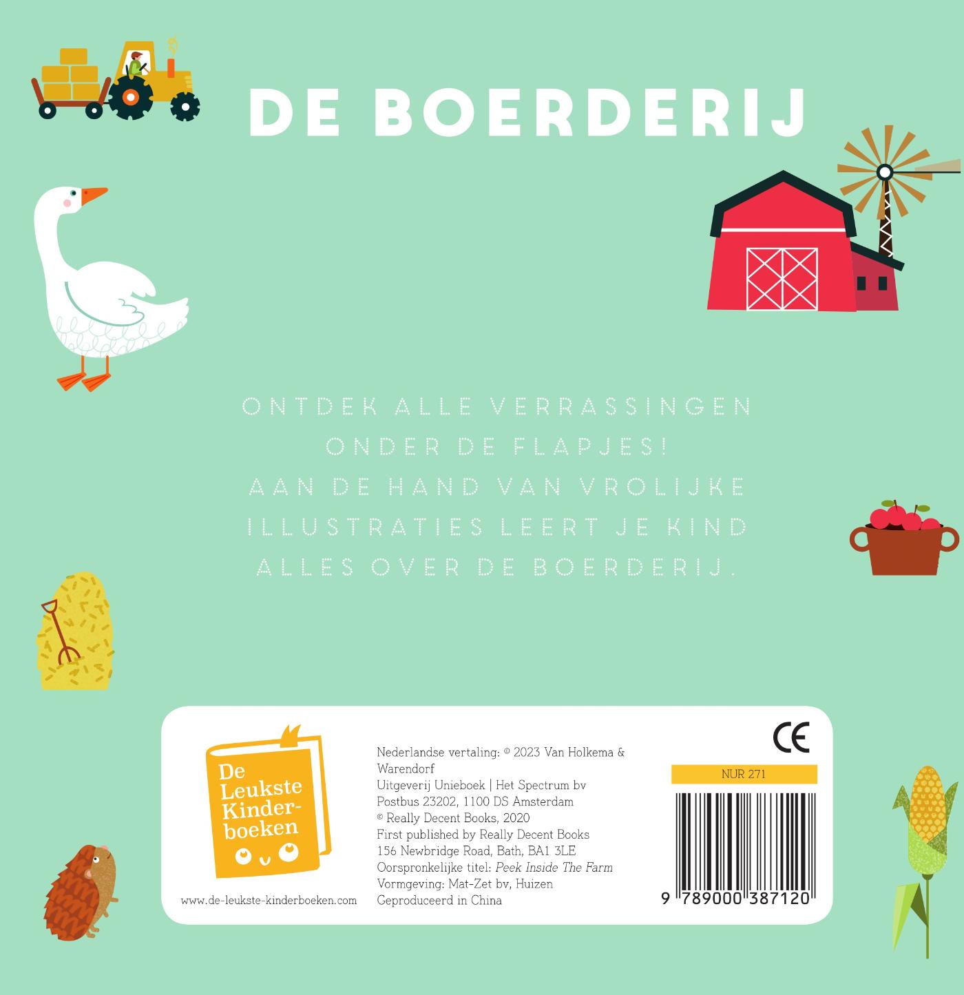 Achterkant van Een kijkje op de boerderij