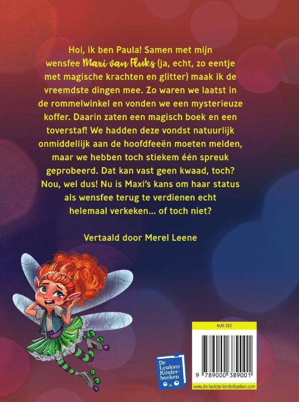 Achterkant van Altijd chaos met deze fee!
