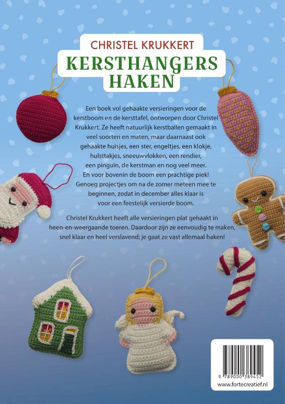 Achterkant van Kersthangers haken