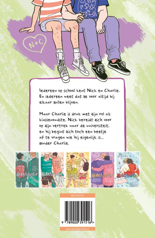 Achterkant van Heartstopper