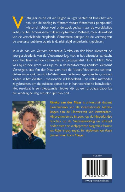 Achterkant van In de ban van Vietnam